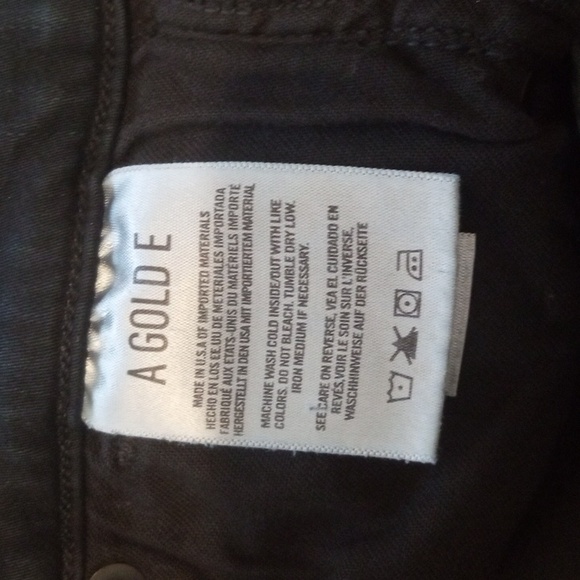 AGOLDE black distressed skinny jeans - Picture 12 of 13